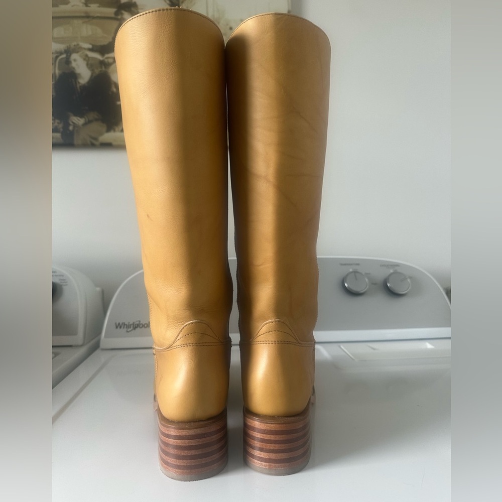 Frye Campus Boots Wide Calf Size 9.5 with Weatherproofing Spray! - Picture 8 of 13